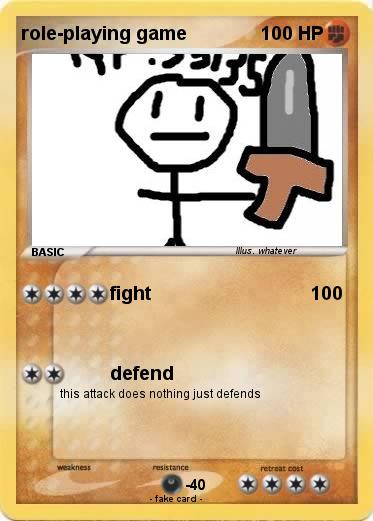 Pokemon role-playing game