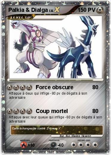 Pokemon Palkia & Dialga