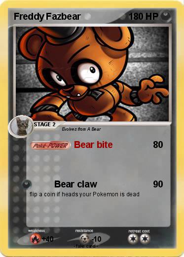 Pokemon Freddy Fazbear