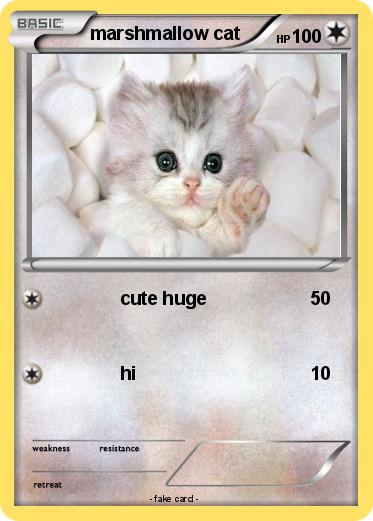 Pokemon marshmallow cat