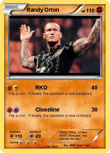 Pokemon Randy Orton