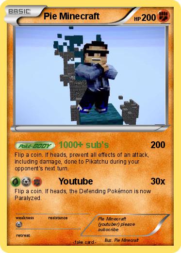 Pokemon Pie Minecraft