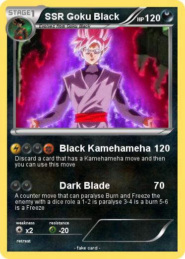 Pokemon SSR Goku Black