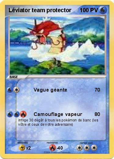 Pokemon Léviator team protector