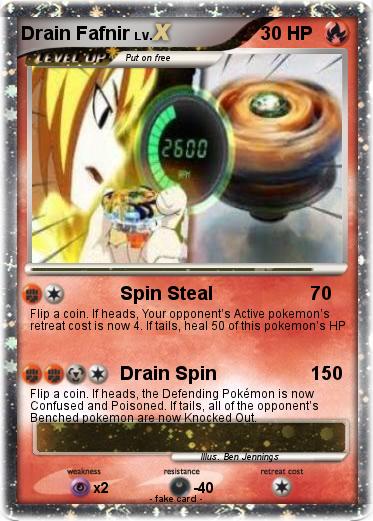 Pokemon Drain Fafnir
