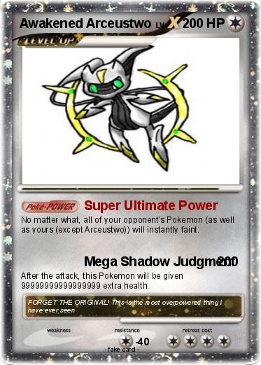 Pokemon Awakened Arceustwo