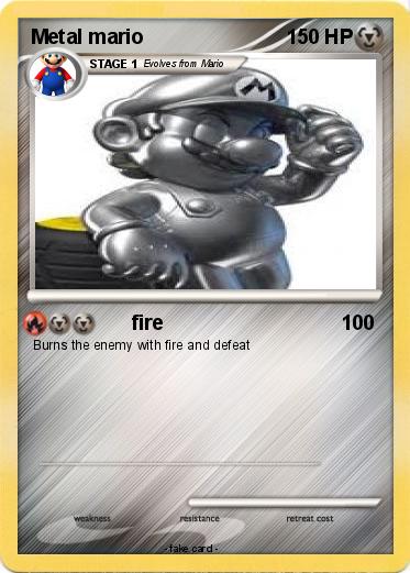 Pokemon Metal mario