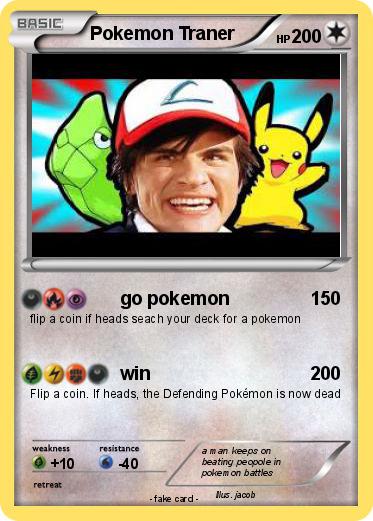 Pokemon Pokemon Traner