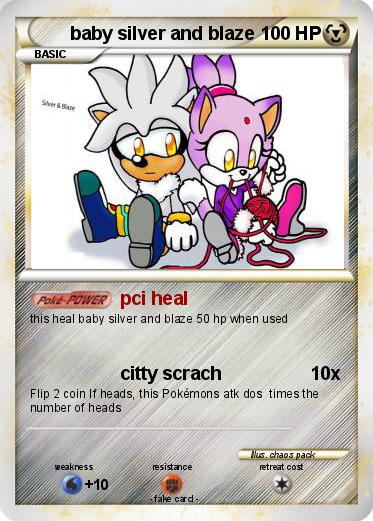 Pokemon baby silver and blaze
