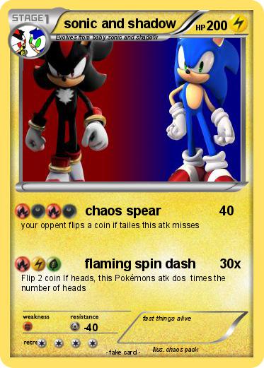 Pokemon sonic and shadow