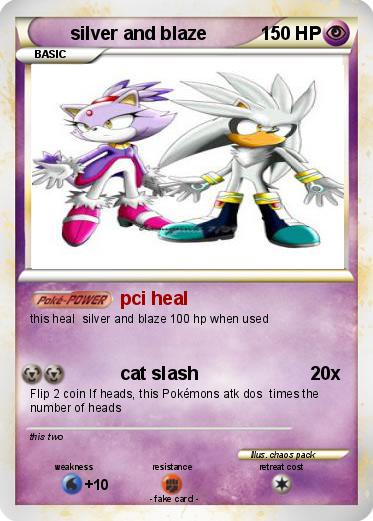 Pokemon silver and blaze