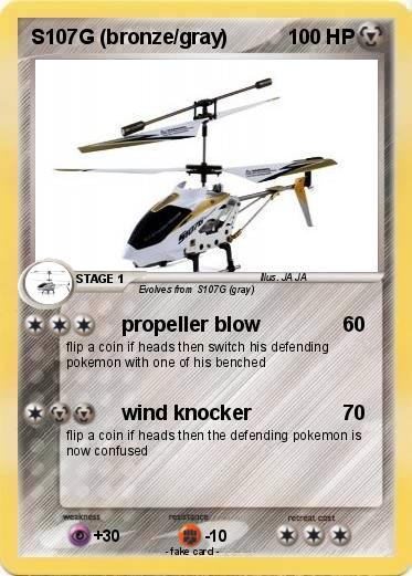 Pokemon S107G (bronze/gray)