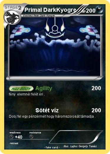 Pokemon Primal DarkKyogre