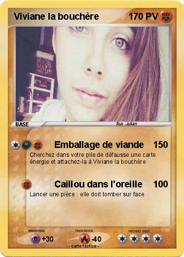 Pokemon Viviane la bouchère