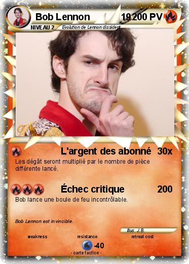 Pokemon Bob Lennon            19