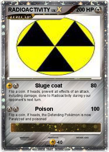 Pokemon RADIOACTIVITY