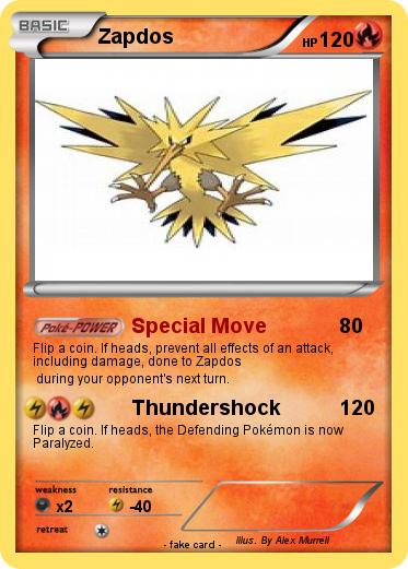 Pokemon Zapdos