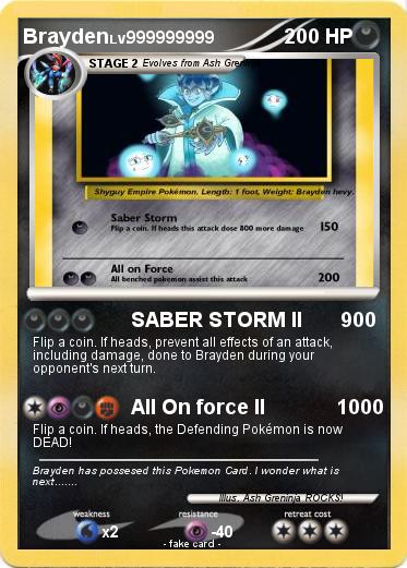Pokemon Brayden