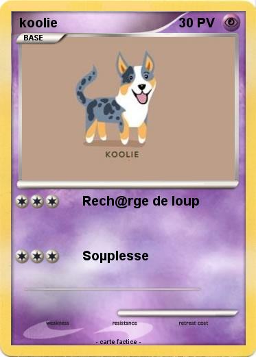 Pokemon koolie