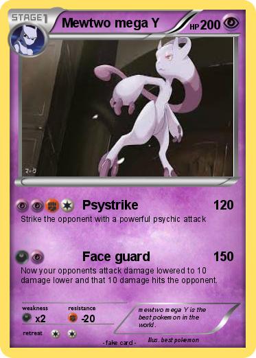 Pokemon Mewtwo mega Y