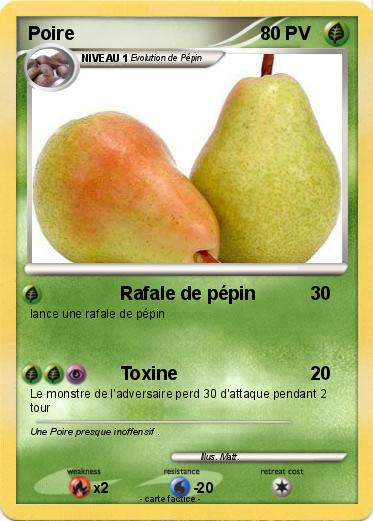 Pokemon Poire