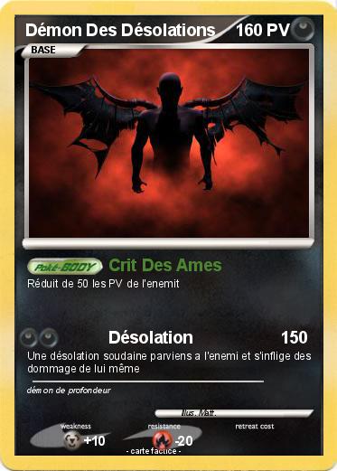 Pokemon Démon Des Désolations