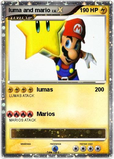 Pokemon luma and mario