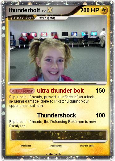 Pokemon thunderbolt