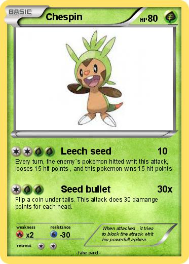 Pokemon Chespin