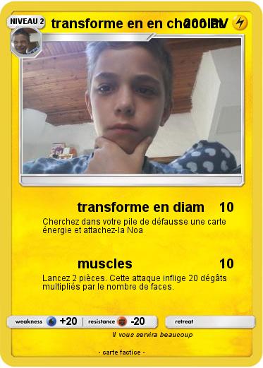 Pokemon transforme en en chocolat