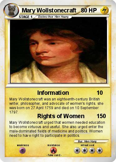 Pokemon Mary Wollstonecraft