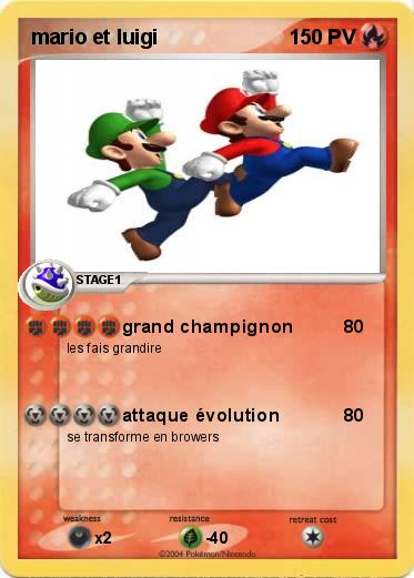 Pokemon mario et luigi