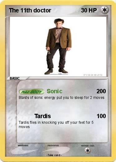 Pokemon The 11th doctor