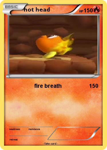 Pokemon hot head
