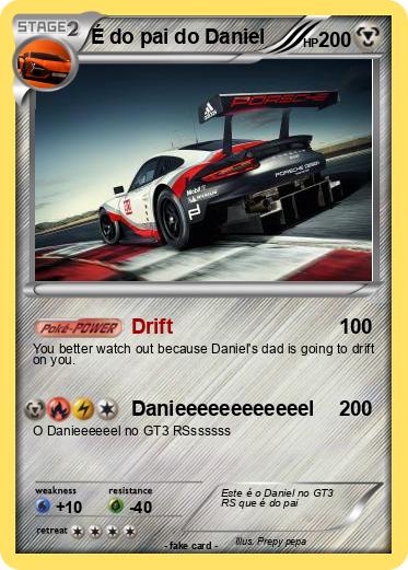 Pokemon É do pai do Daniel