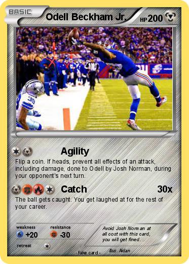 Pokemon Odell Beckham Jr.