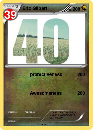 Pokemon Eric Gilbert