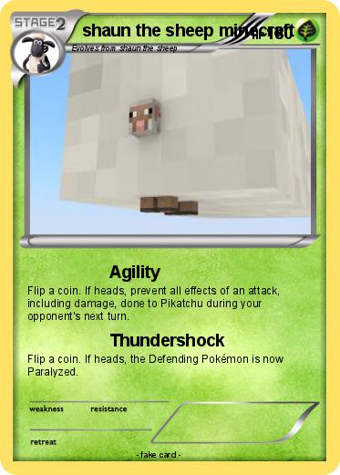 Pokemon shaun the sheep minecraft