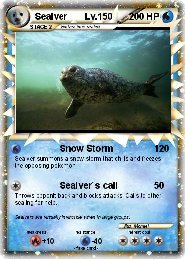 Pokemon Sealver       Lv.150