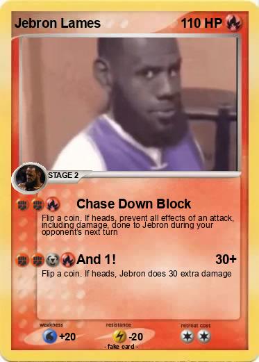 Pokemon Jebron Lames