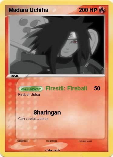 Pokemon Madara Uchiha