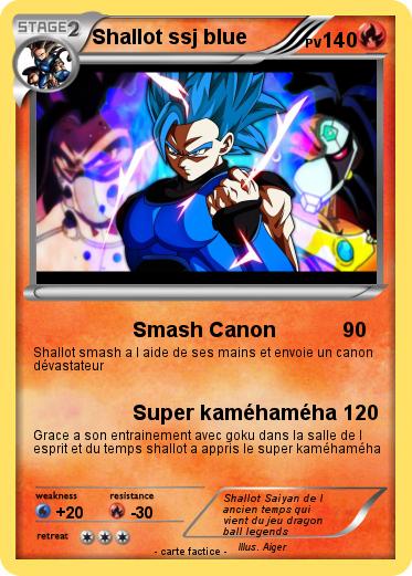 Pokemon Shallot ssj blue