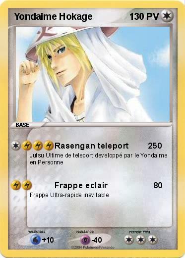 Pokemon Yondaime Hokage