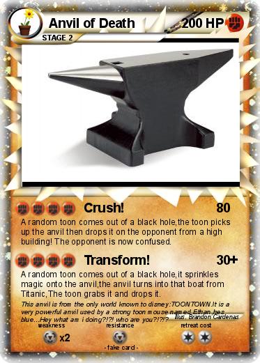 Pokemon Anvil of Death