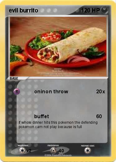 Pokemon evil burrito