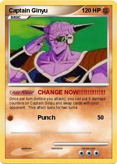 Pokemon Captain Ginyu
