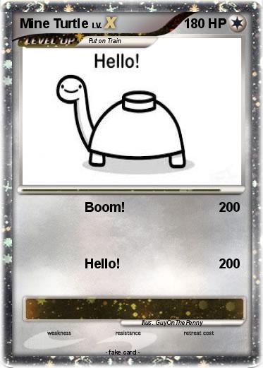 Pokemon Mine Turtle