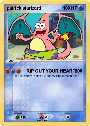 Pokemon patrick starizard