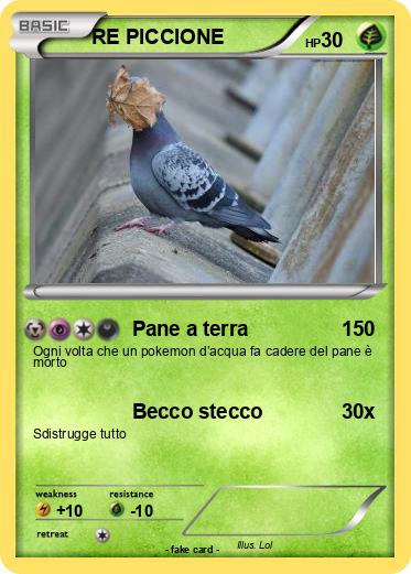 Pokemon RE PICCIONE