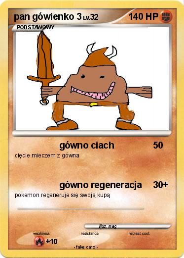 Pokemon pan gówienko 3